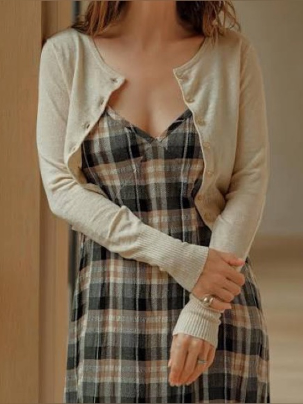 Jenni Kayne Winona Dress in Plaid - Picture 3 of 16